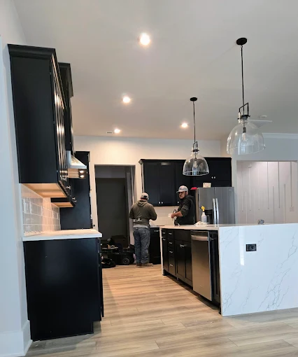 Dragon Granite and Cabinet