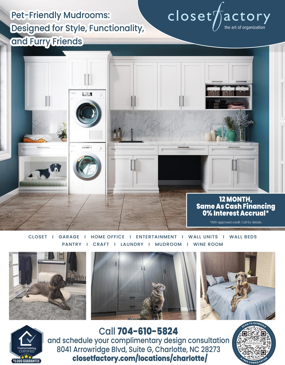 Pet-Friendly Custom Mudrooms