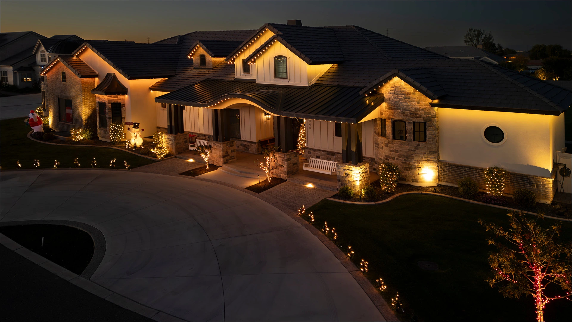Veteran Pride Lighting