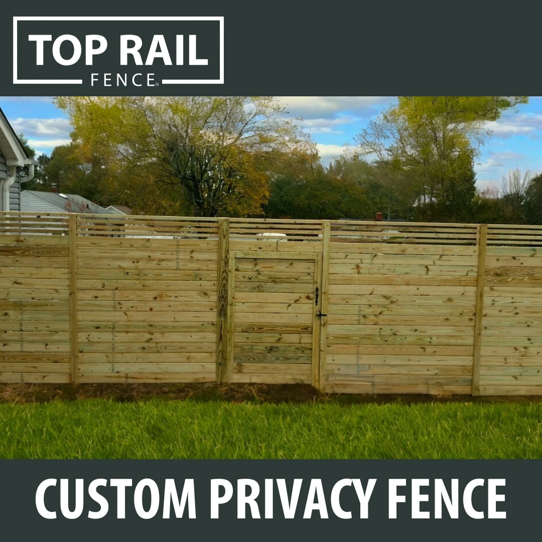 Top Rail Fence