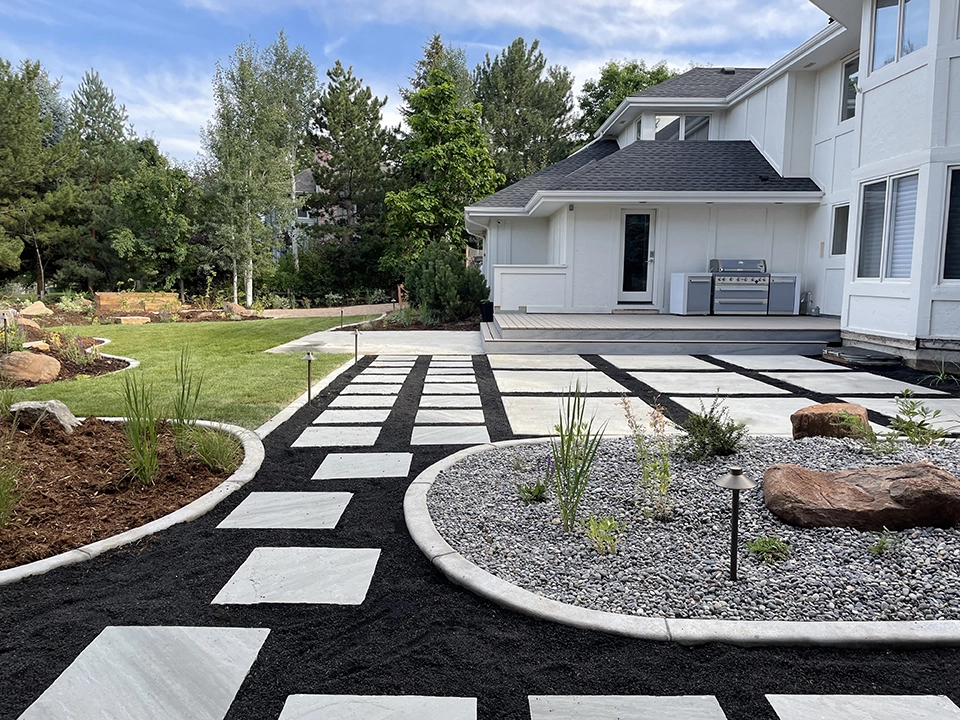 Grey Rock Landscape and Construction