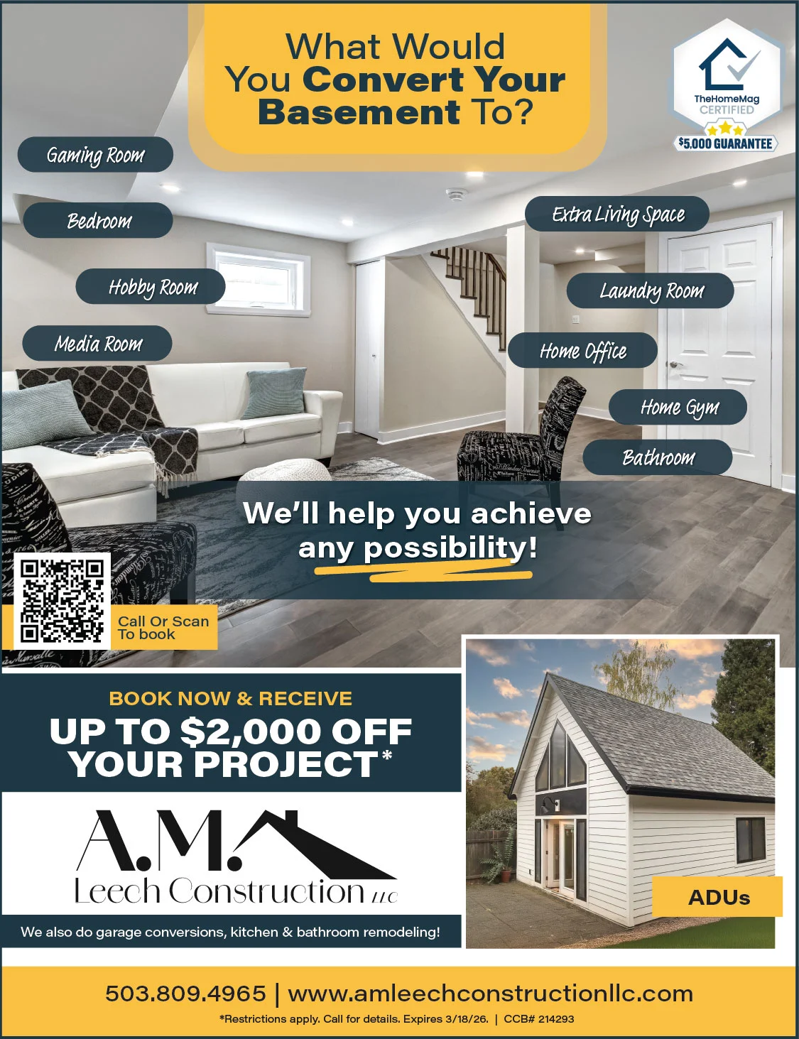 Trusted Construction Services in Estacada, OR