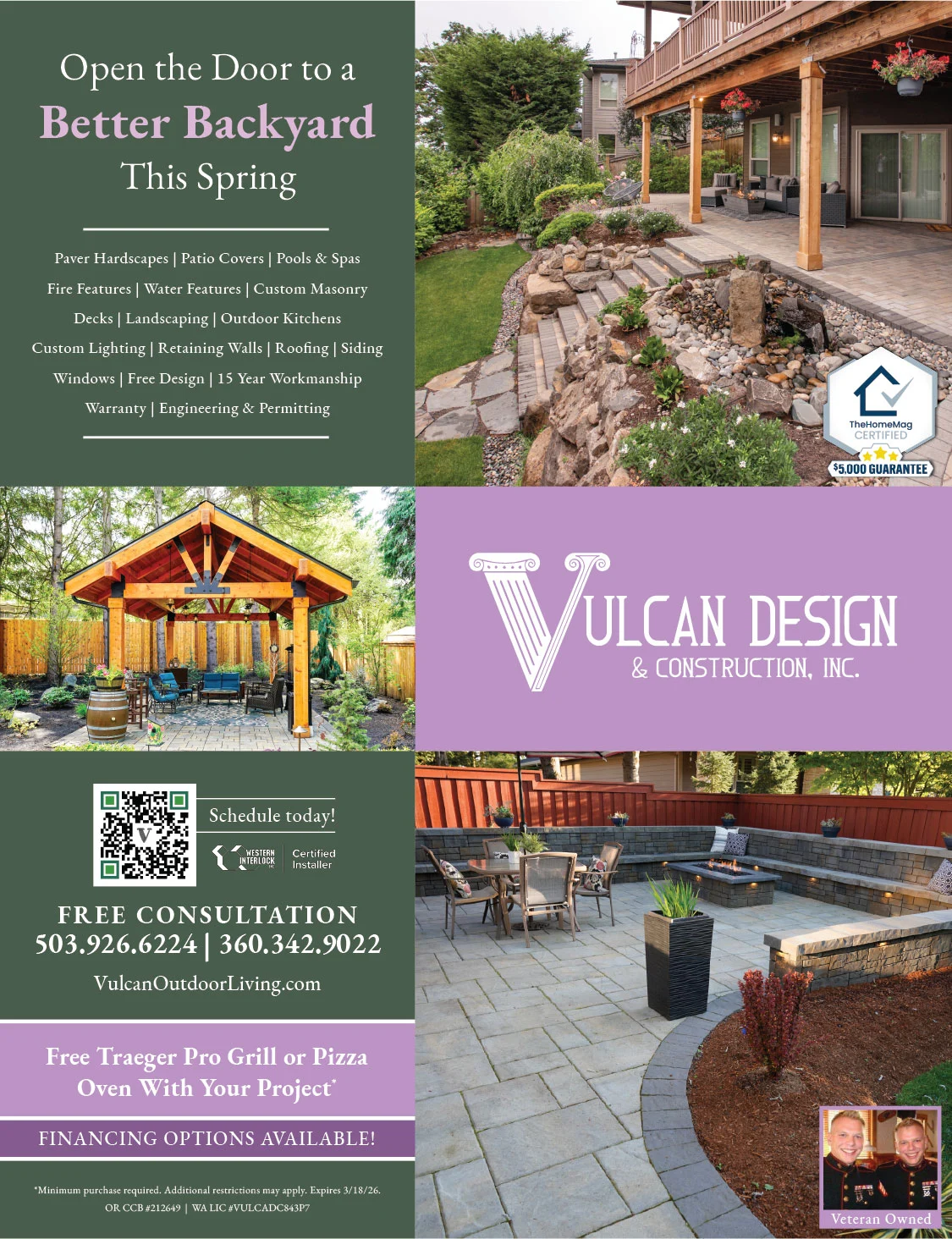 Vulcan Design & Construction: Oregon's Finest