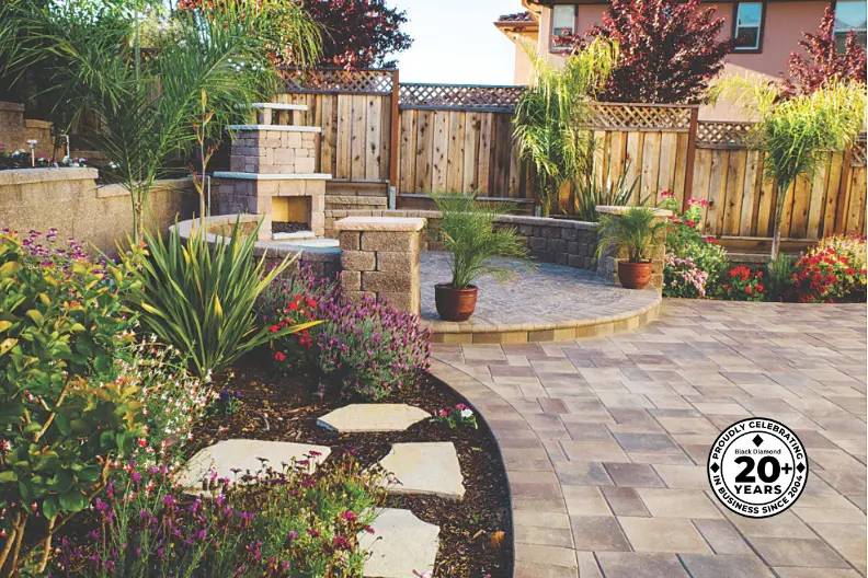 Black Diamond Paver Stones & Landscape