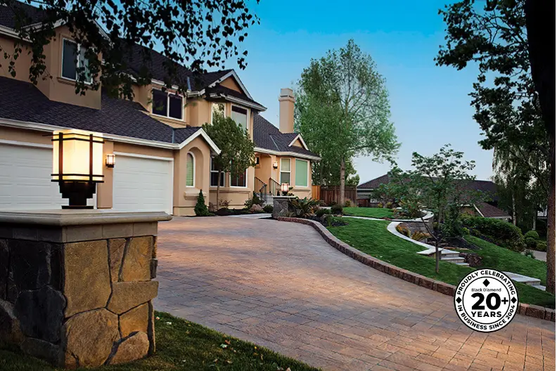 Black Diamond Paver Stones & Landscape