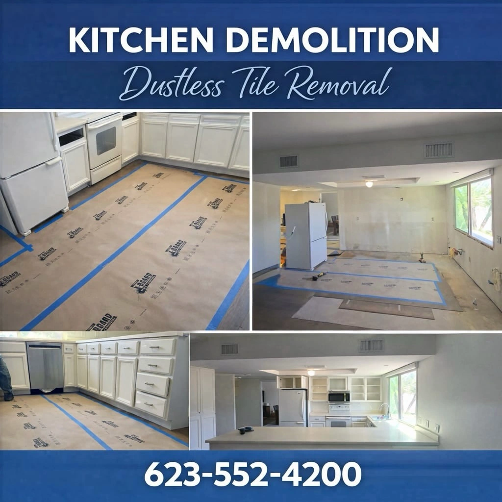 Diversified Construction - Dustless Tile Removal