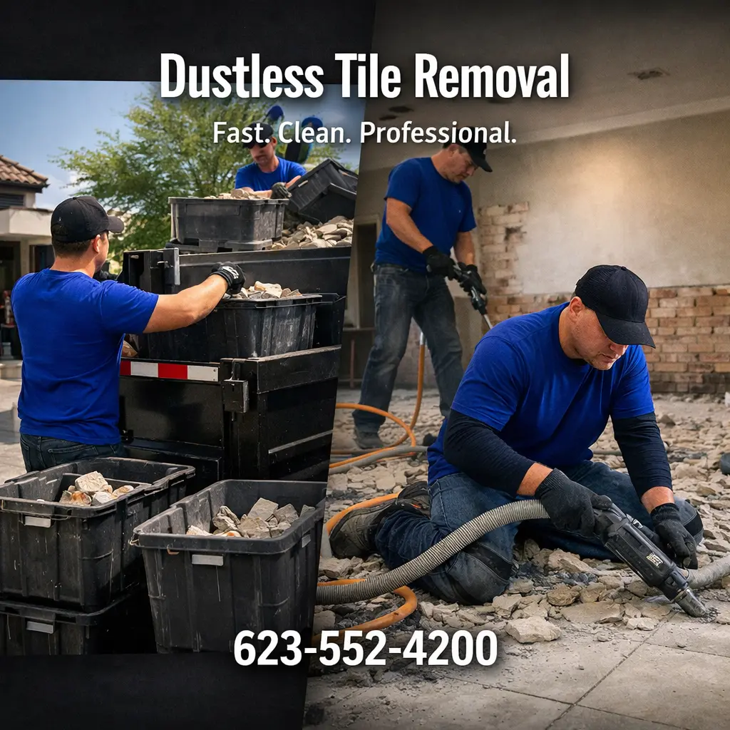 Diversified Construction - Dustless Tile Removal
