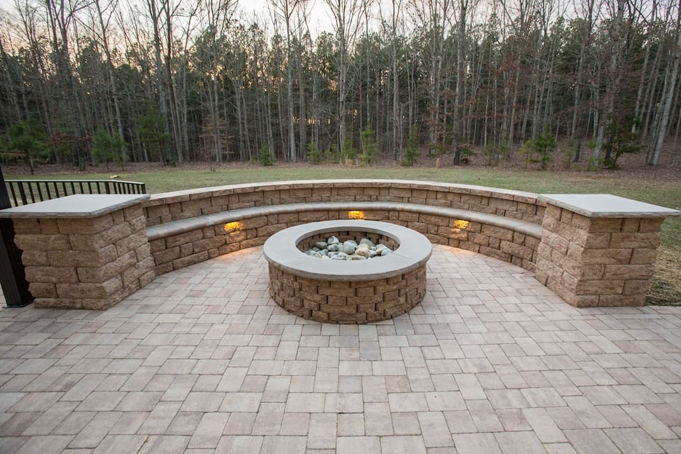 The patio lacked beauty and function