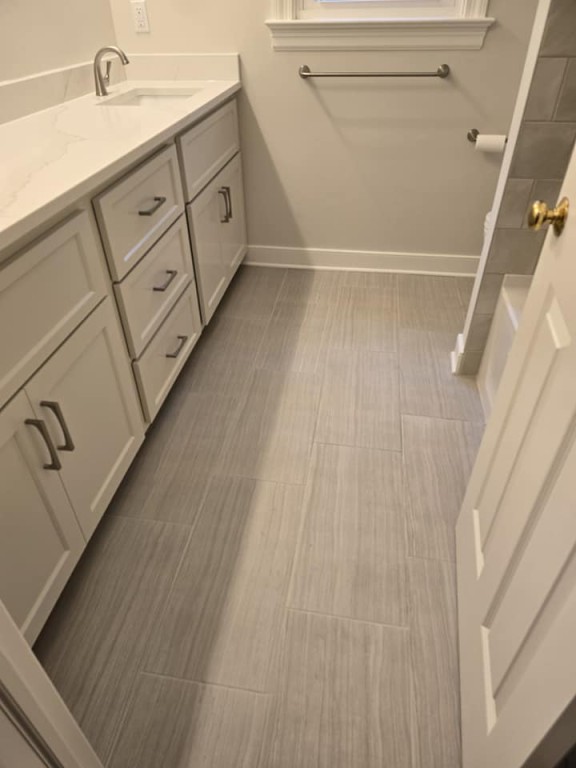 Just wrapped up both of these gorgeous custom bathrooms in Midlothian! 