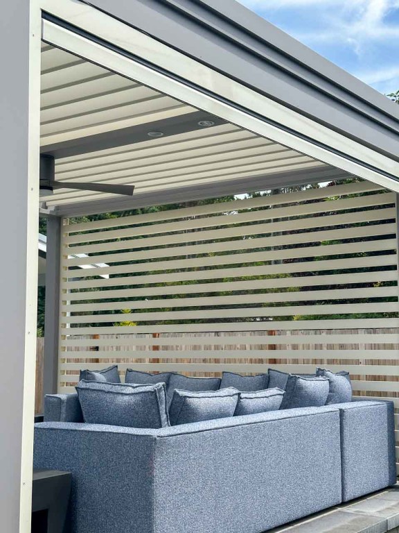 Modern Pergola Retreat with Smart Comfort Features- Edmonds, WA