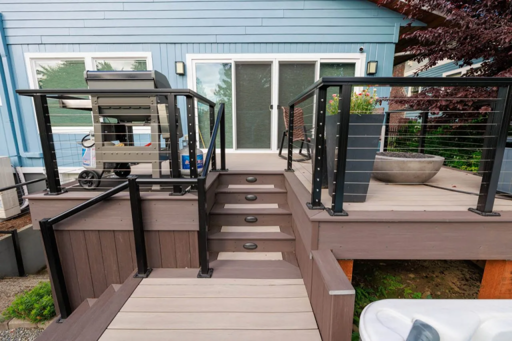 Seattle, WA – Award Winning Multi-level Deck and Patio