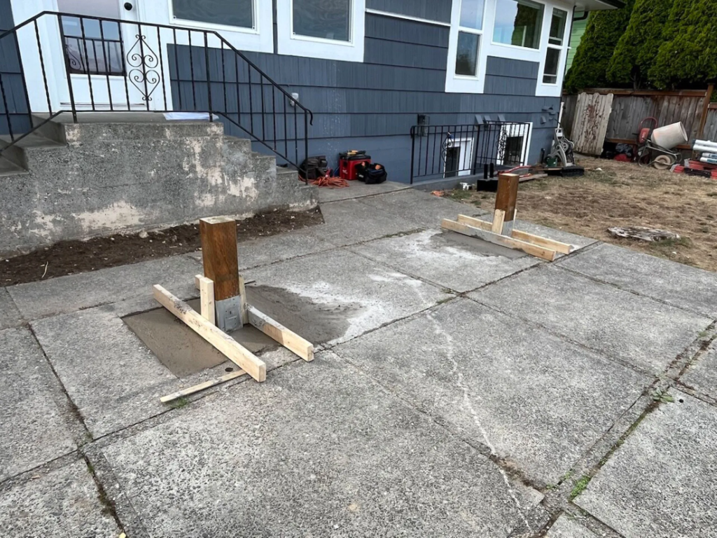 Seattle, WA Multi-level Composite View Deck