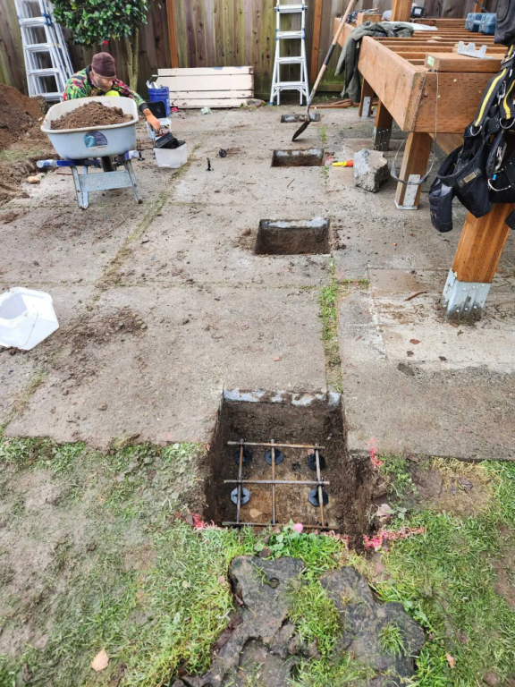 Seattle, WA Multi-level Composite View Deck