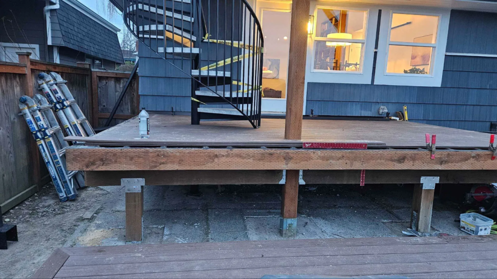 Seattle, WA Multi-level Composite View Deck