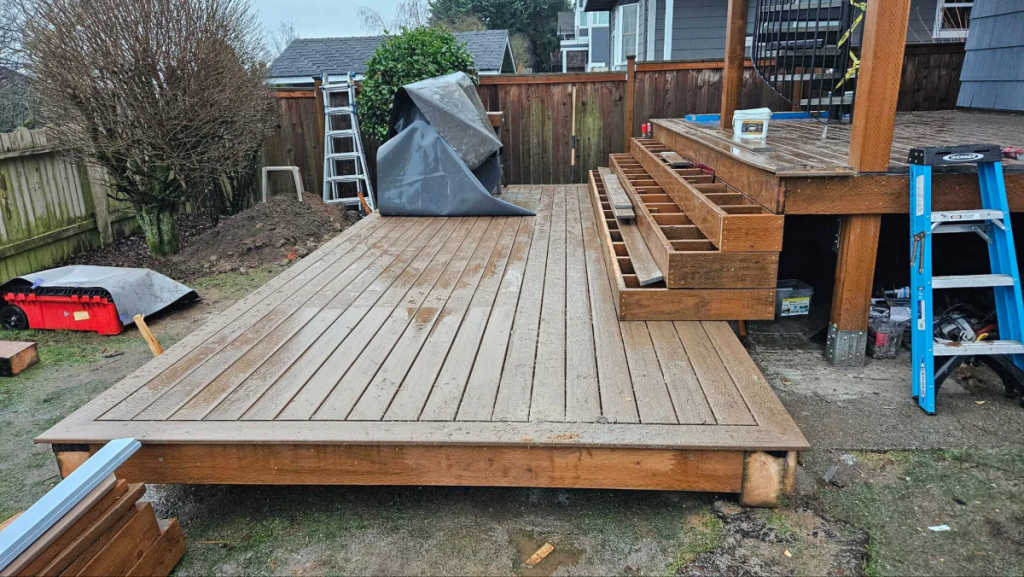 Seattle, WA Multi-level Composite View Deck