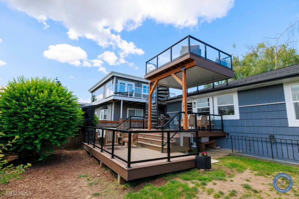 Seattle, WA Multi-level Composite View Deck