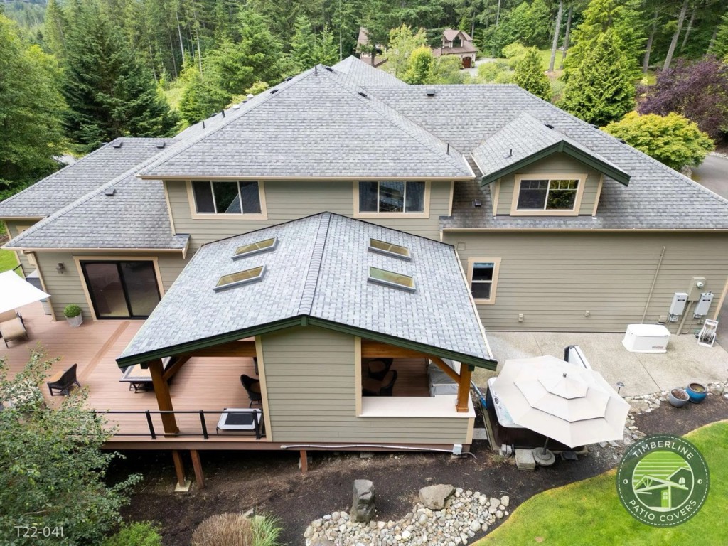 Ravensdale, WA Patio Cover and Outdoor Kitchen
