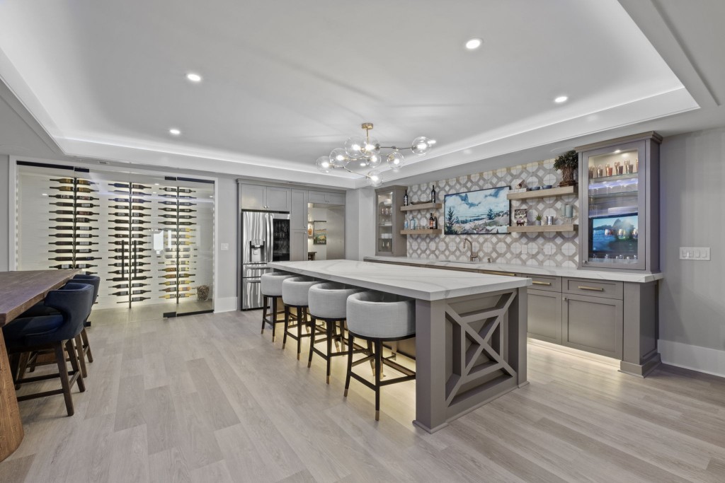Custom Glass for a Luxury Wine Connoisseur