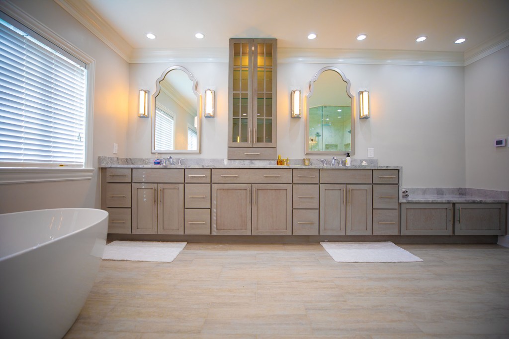 Custom Bathroom and Closet in McLean, VA