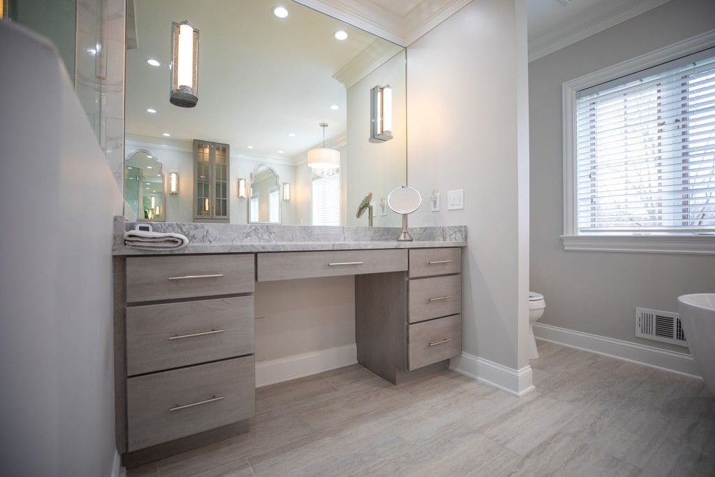 Custom Bathroom and Closet in McLean, VA