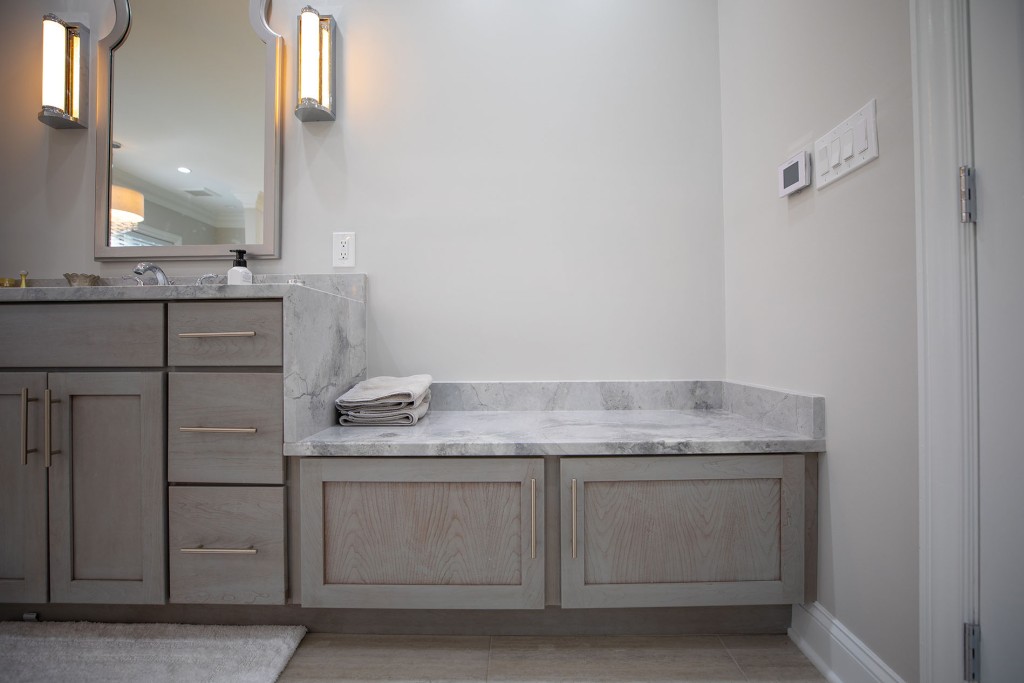 Custom Bathroom and Closet in McLean, VA