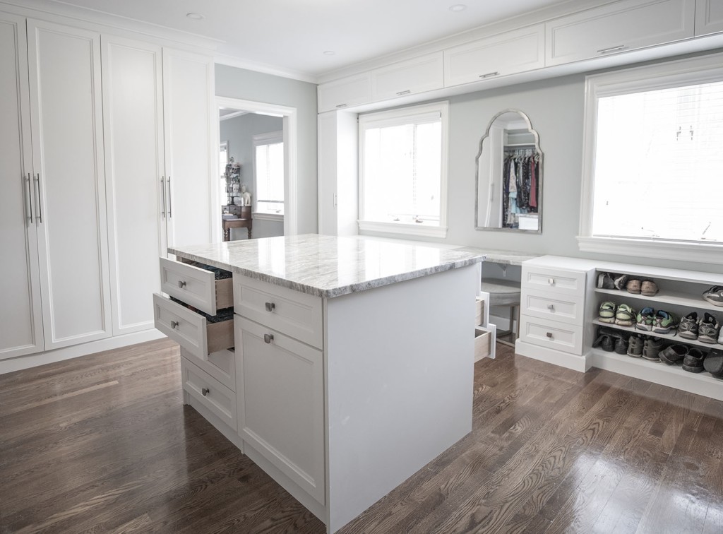 Custom Bathroom and Closet in McLean, VA