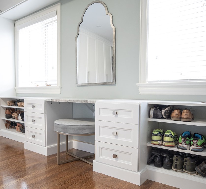 Custom Bathroom and Closet in McLean, VA