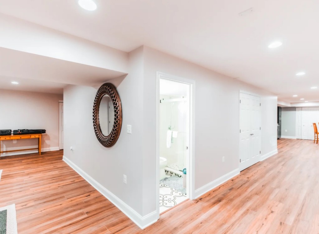 Upgraded Basement Space