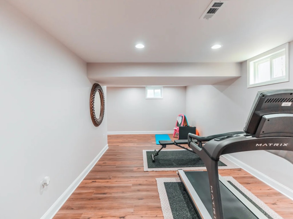 Upgraded Basement Space