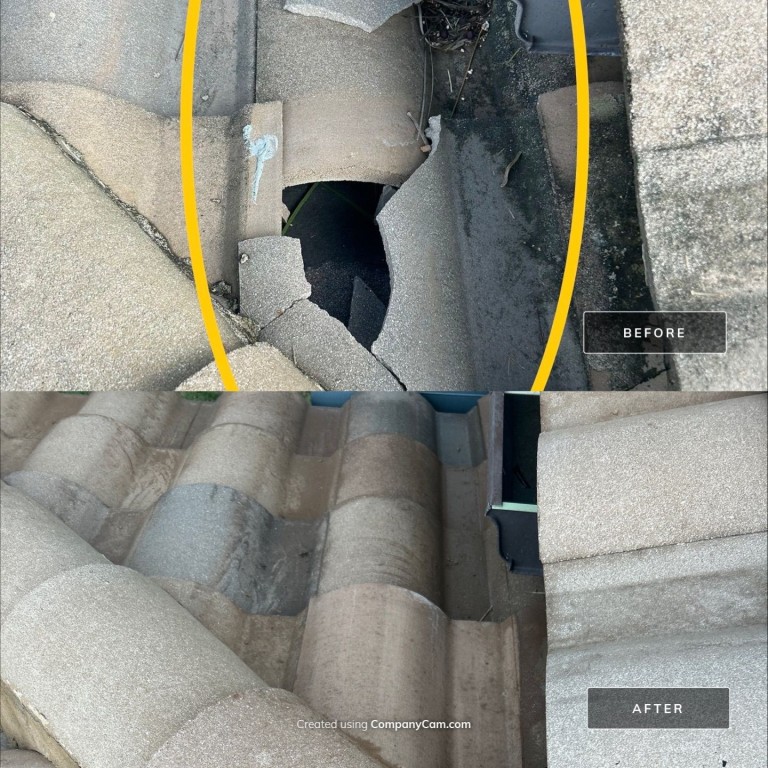 Roof Repairs: Before & Afters