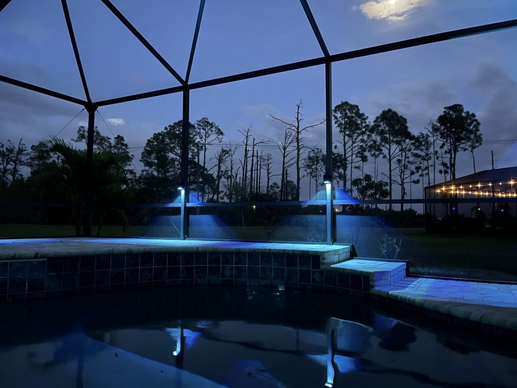 Pool Enclosure Lights