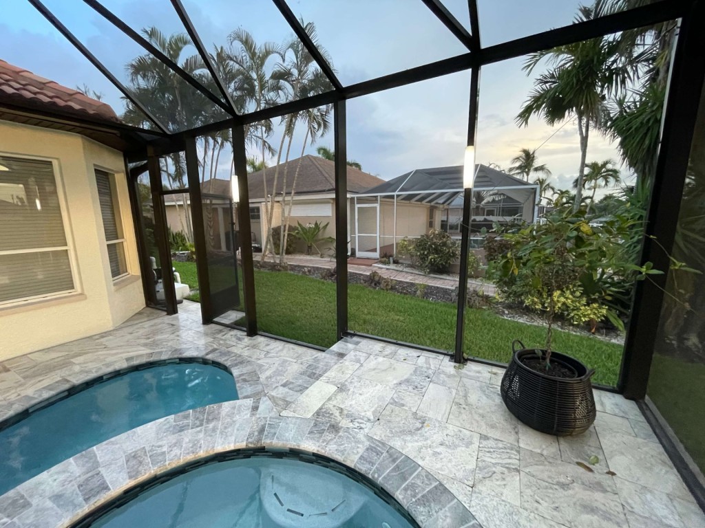 Pool Enclosure Lights