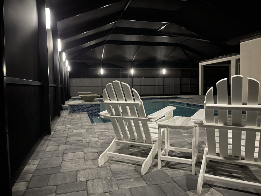 Pool Enclosure Lights