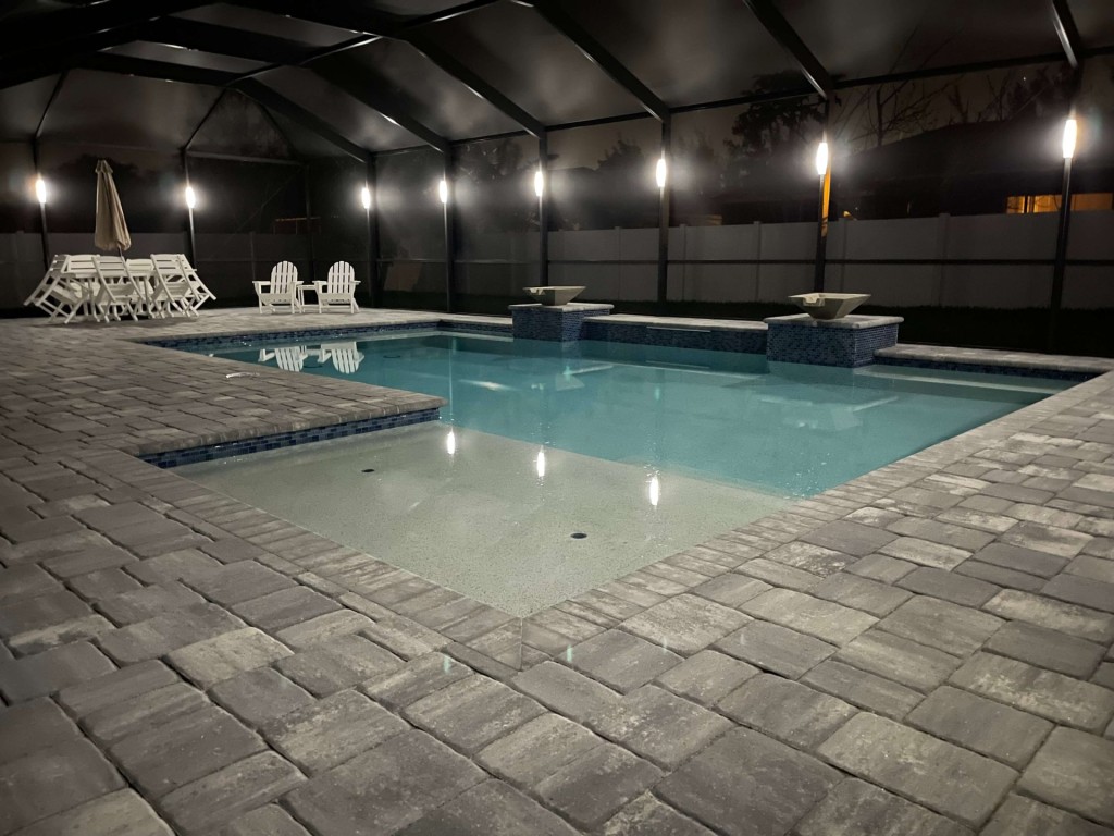 Pool Enclosure Lights