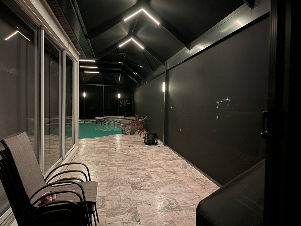 Pool Enclosure Lights