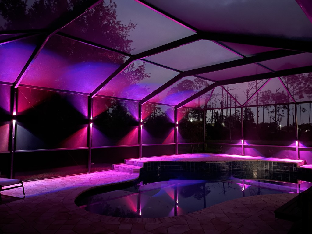 Pool Enclosure Lights