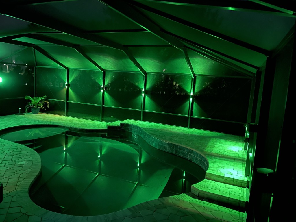 Pool Enclosure Lights