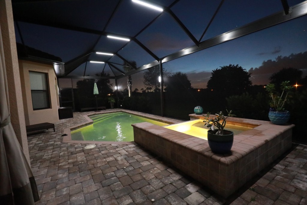 Pool Enclosure Lights