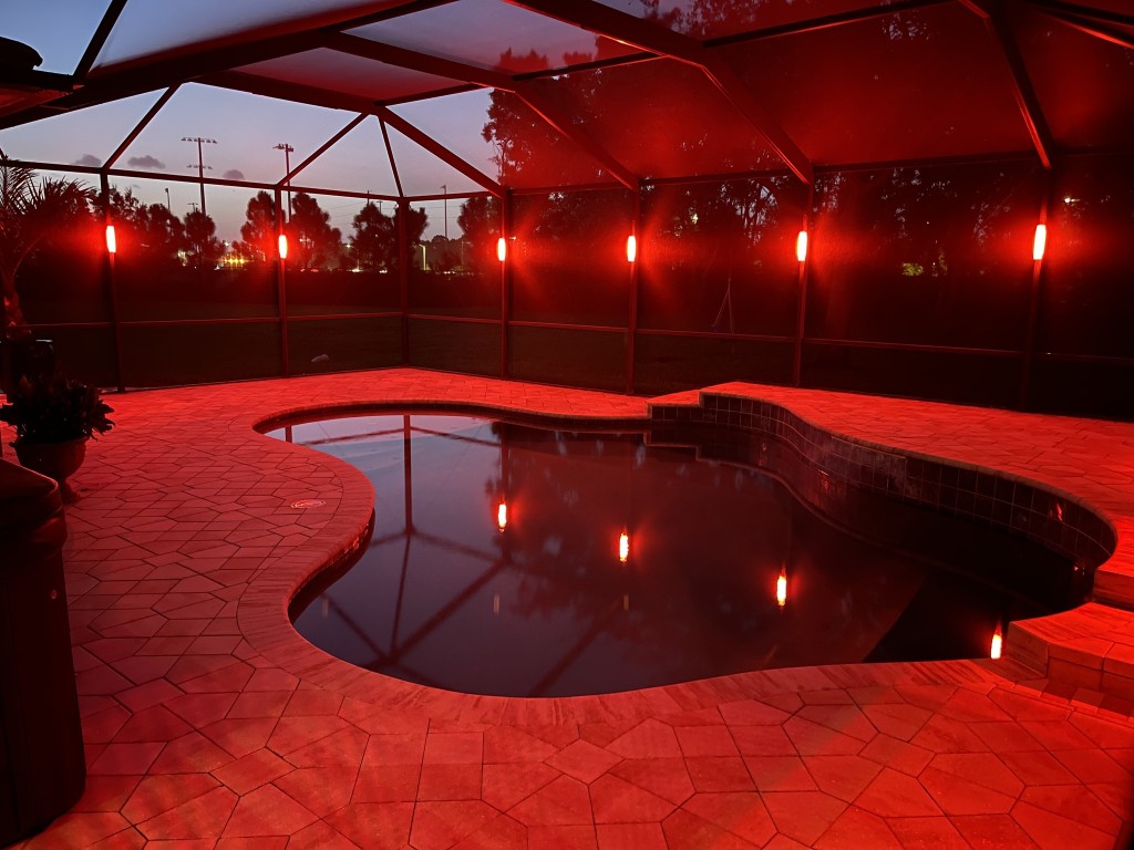 Pool Enclosure Lights