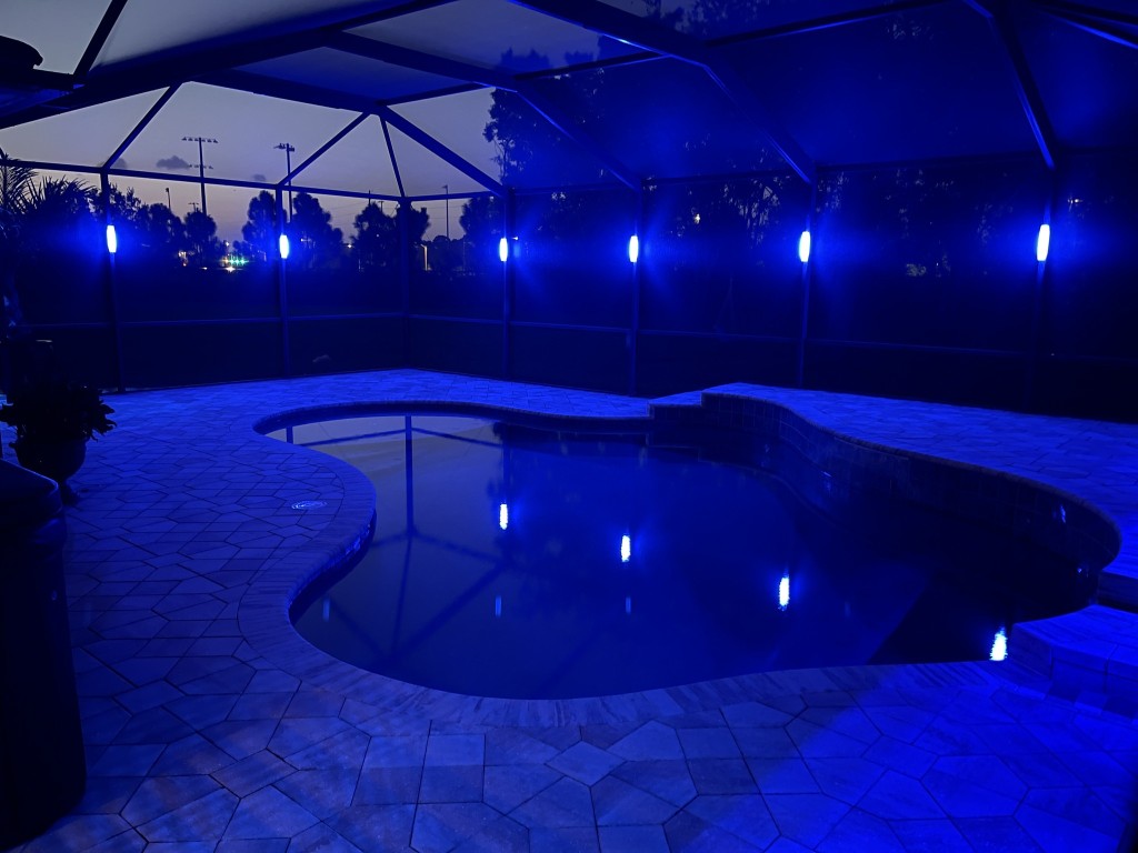 Pool Enclosure Lights