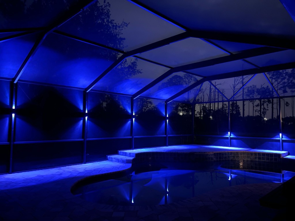 Pool Enclosure Lights