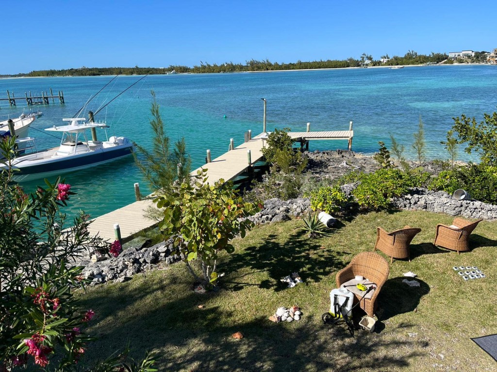 Deck & Dock Project in Green Turtle Cay, Bahamas