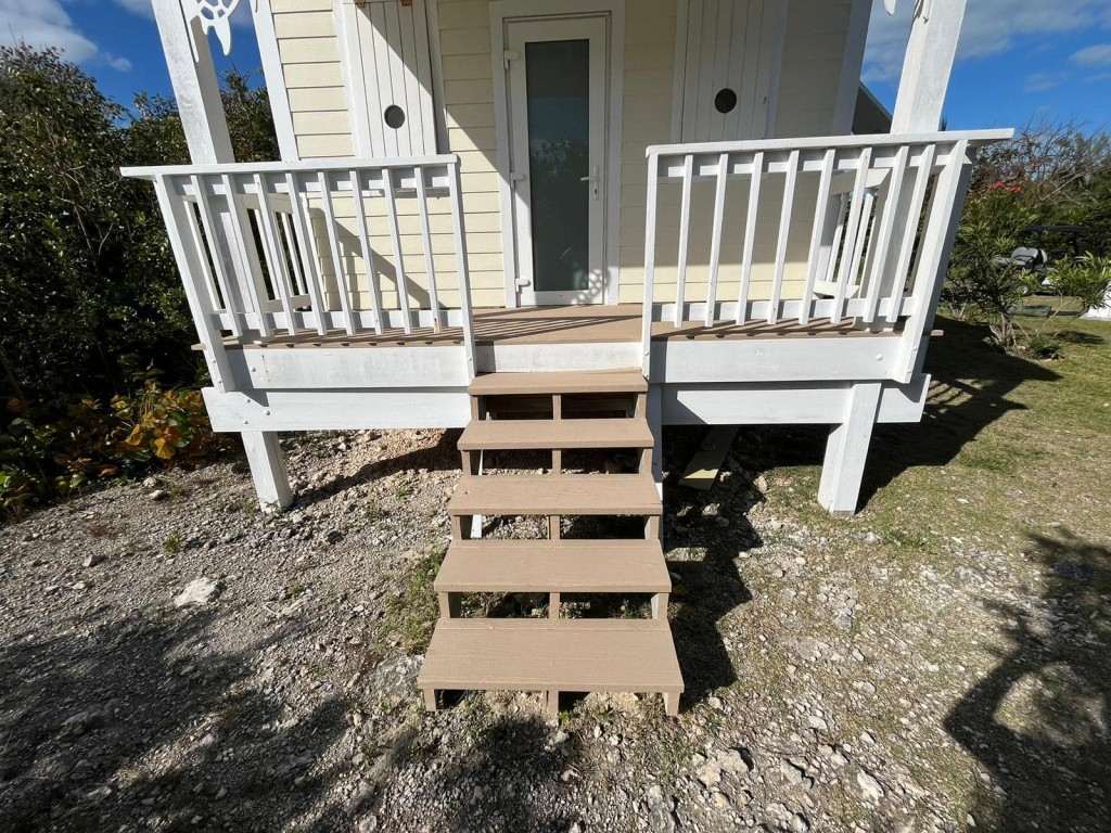 Deck & Dock Project in Green Turtle Cay, Bahamas