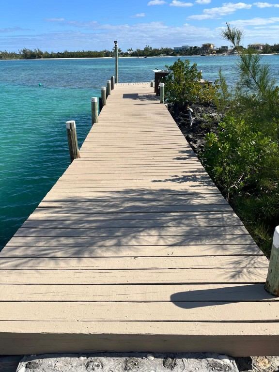 Deck & Dock Project in Green Turtle Cay, Bahamas