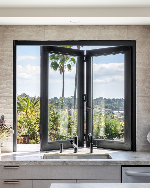A Pella 250 Series Bifold Window
