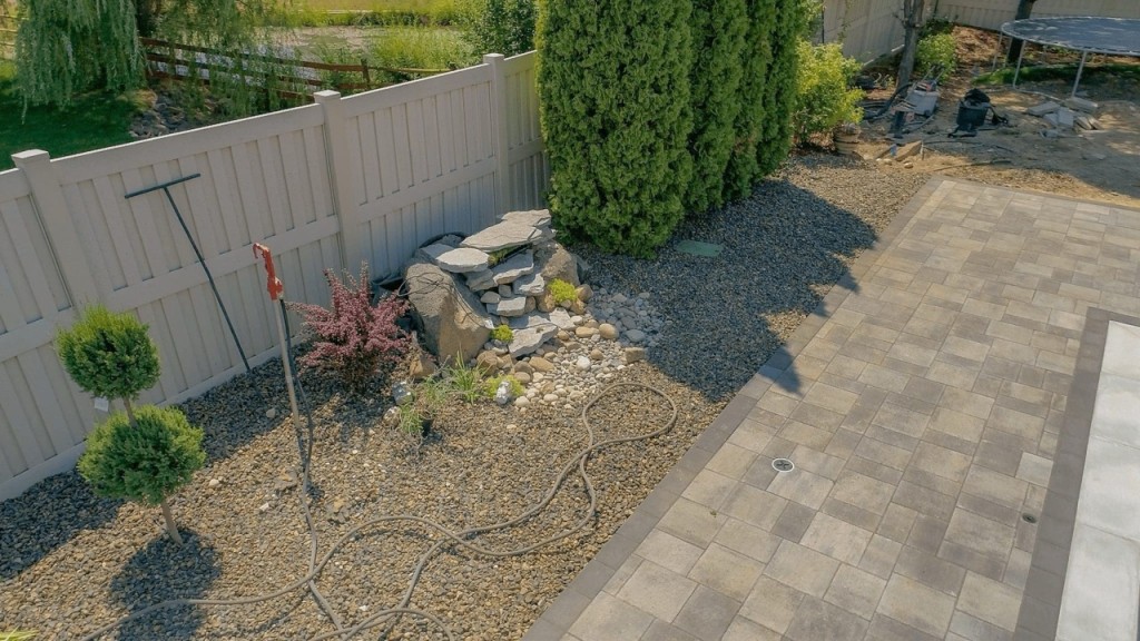 Wrap-around Paver Patio for a Pool