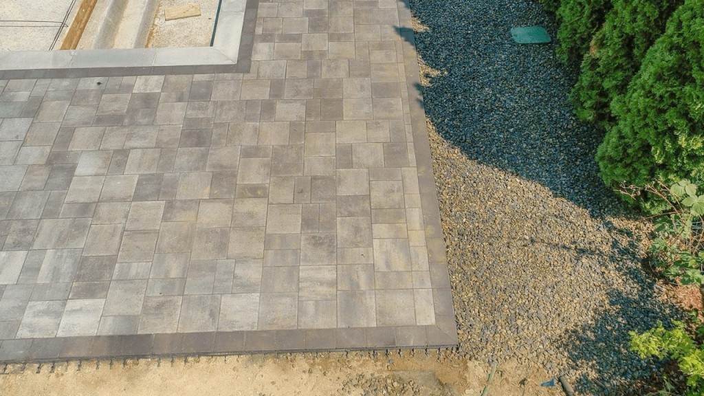 Wrap-around Paver Patio for a Pool