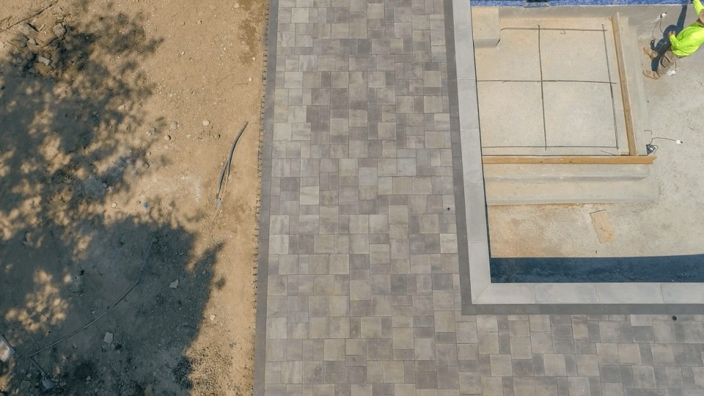 Wrap-around Paver Patio for a Pool