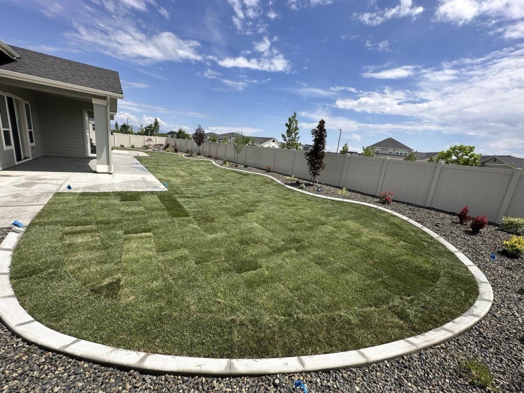 Landscaping Transformation in North Oaks Subdivision