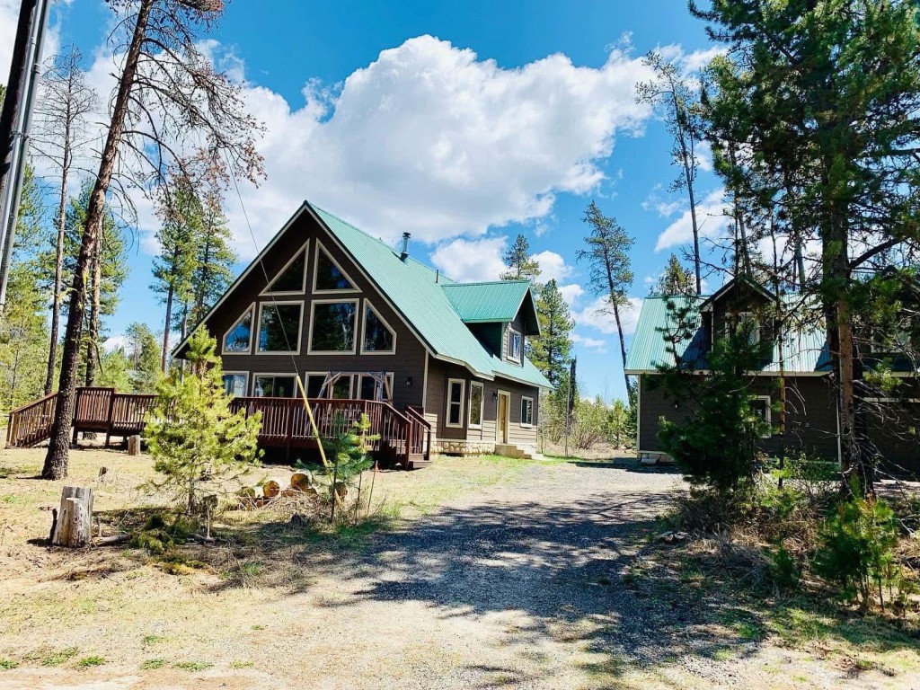 Mountain Cabin Before and After